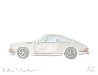 © Kate Schelter LLC 2023 | 1973 Porsche 911S SILVER TOP GUN MAVERICK by Kate Schelter