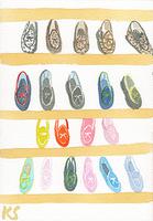© Kate Schelter LLC 2022 | Belgian Shoes Multicolored by Kate Schelter