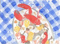© Kate Schelter LLC 2022 | Clam Bake Lobster Corn by Kate Schelter