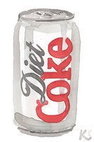 © Kate Schelter LLC 2023 | DIET COKE CAN by Kate Schelter