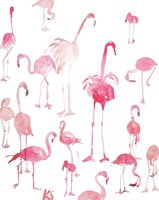 © Kate Schelter LLC 2023 | Flamingos LARGE by Kate Schelter