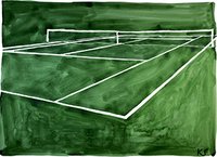 © Kate Schelter LLC 2022 | Grass tennis court by Kate Schelter