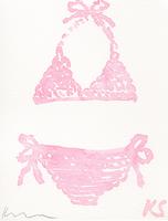 © Kate Schelter LLC 2022 | mini pink crochet bikini by Kate Schelter