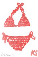© Kate Schelter LLC 2022 | mini red crochet bikini by Kate Schelter