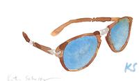 © Kate Schelter LLC 2023 | Persol Sunglasses Blue Lens by Kate Schelter