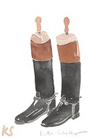 © Kate Schelter LLC 2024 | RIDING BOOTS BLACK BROWN by Kate Schelter